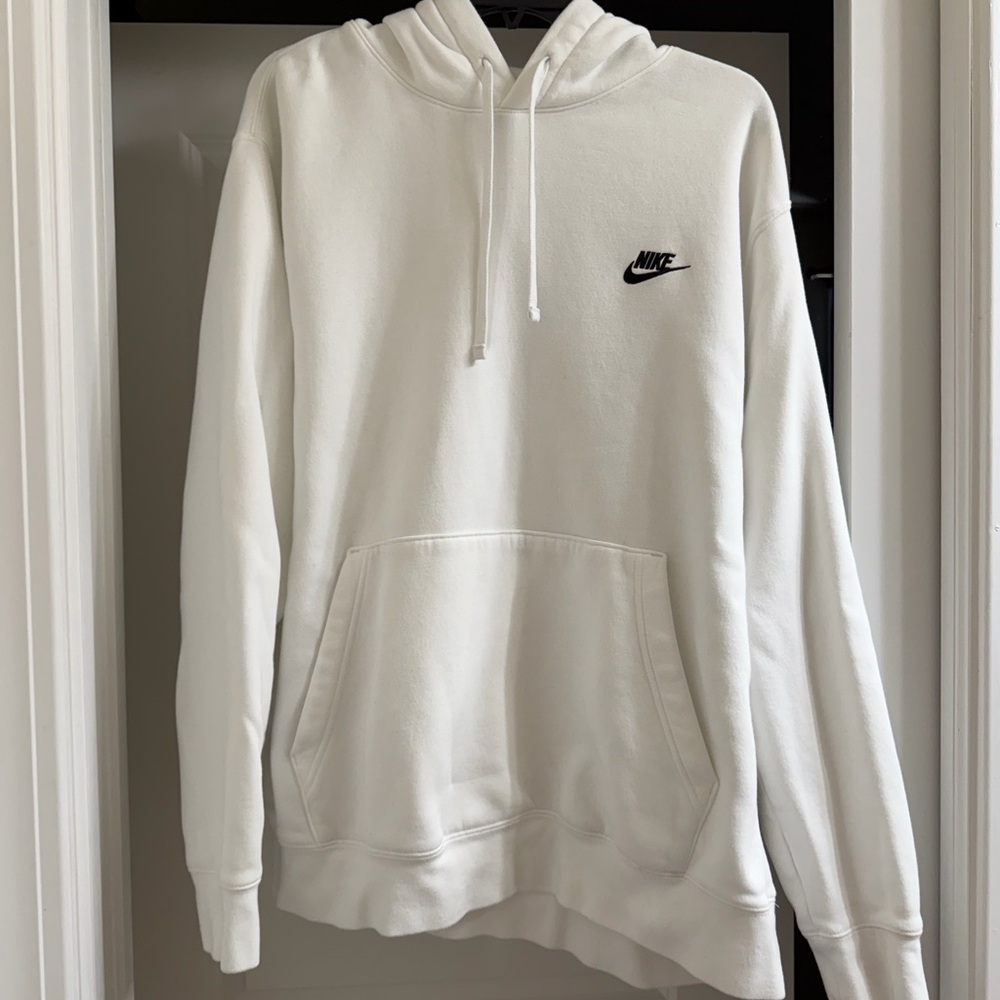 Nike Men's White Hoodie XXL